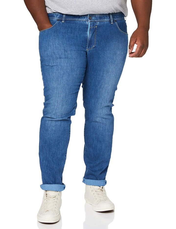 Eurex by Brax Herren Style PEP S Tapered Fit Jeans, blau, W34/L32 (Herstellergrösse: 50)