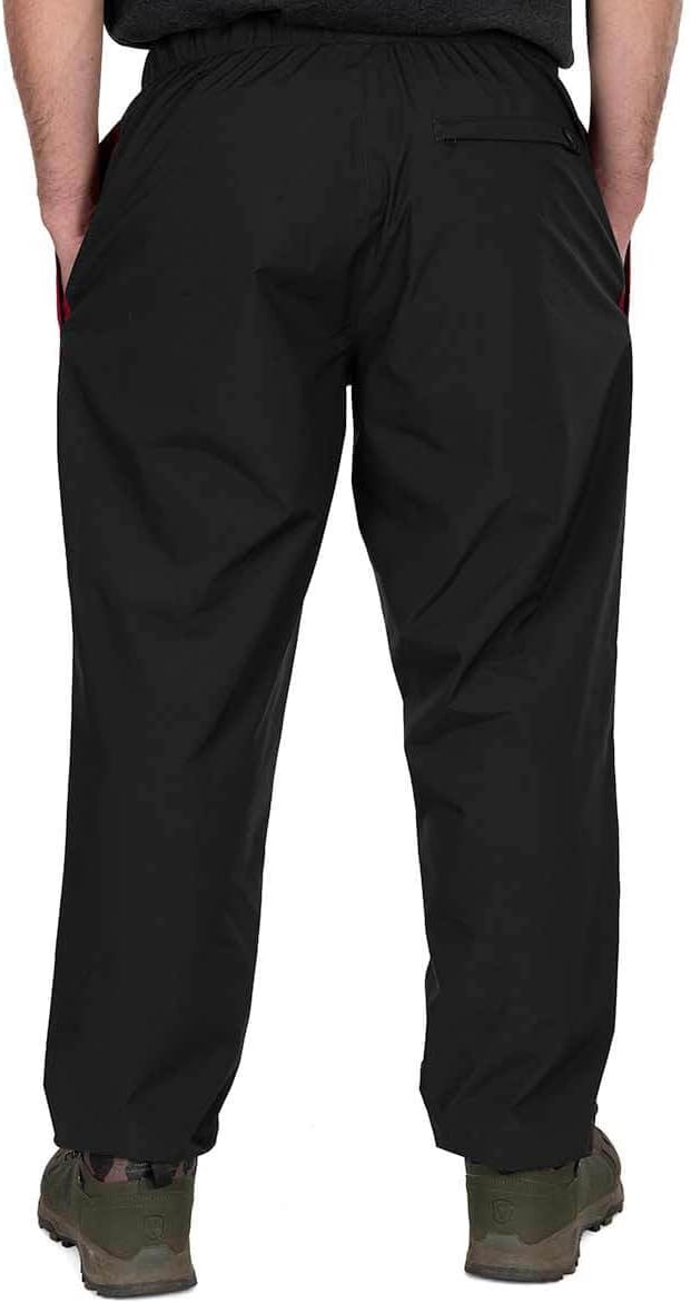 Fox Rage Stash Regenhose Wasserdicht Herren Grau Rot M