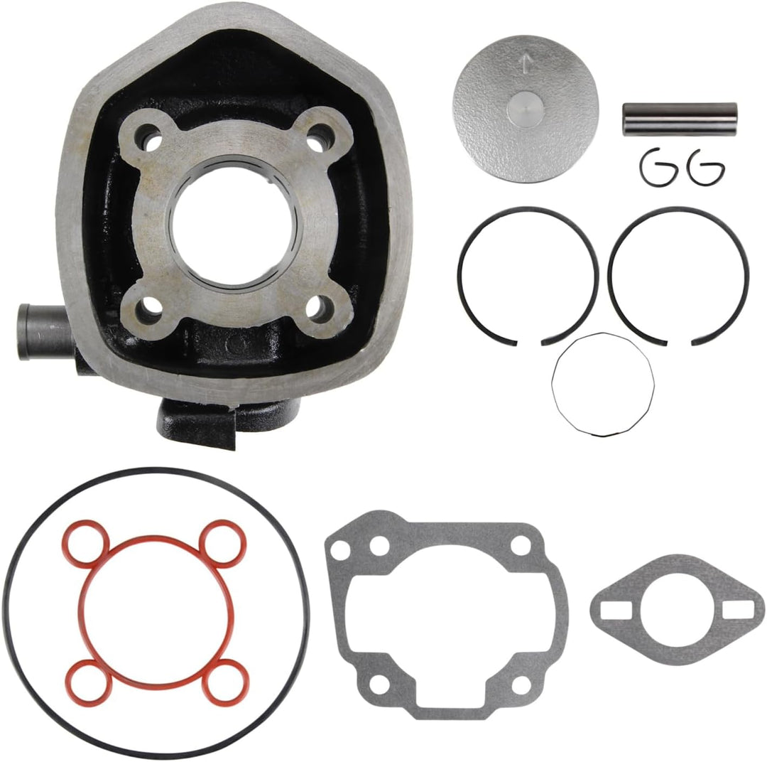 Zylinder Kit 50ccm LC wassergekühlt für Minarelli Motoren, Aerox, Nitro, SR50 für KTM Ark 50 LC K 19
