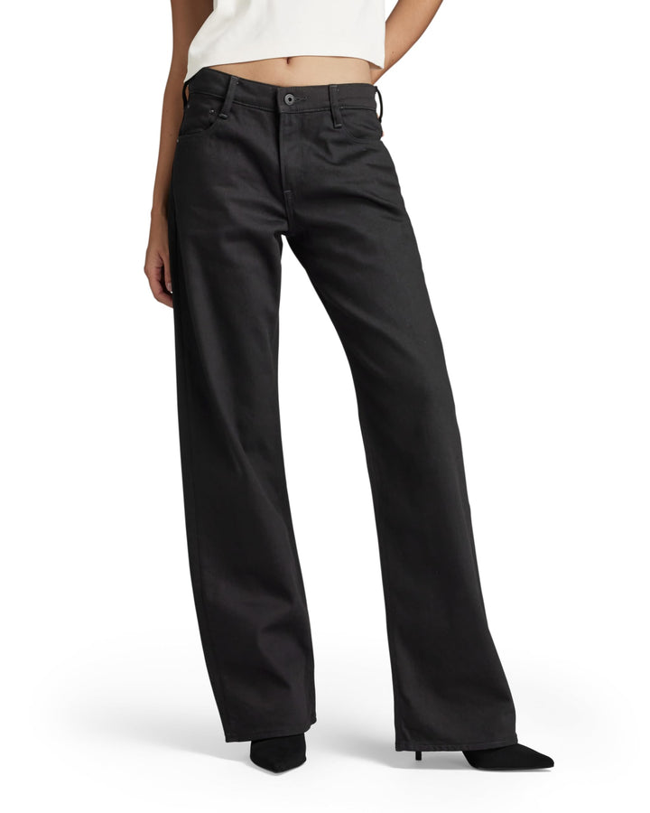 G-STAR RAW Damen Judee Loose Jeans 23W / 28L Schwarz (Pitch Black D22889-b479-a810), 23W / 28L Schwa