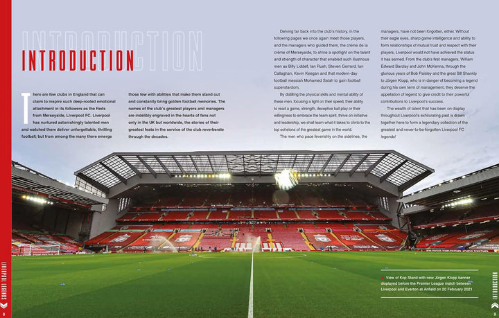 Liverpool Legends, Gebundenes Buch