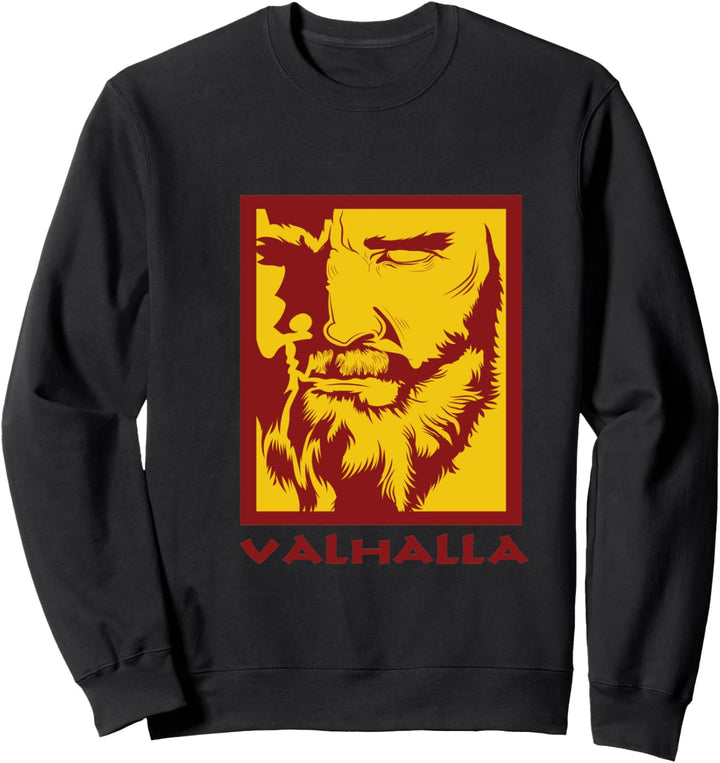 Valhalla Viking Geschenk Mythologie Viking Sweatshirt