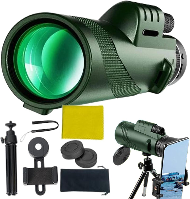 STAR SCOPE MONOCULL, TELESSOPO FÜR VIEL POWERED,Wasserfestes Erwachsenenteleskop mit Smartphonehalte
