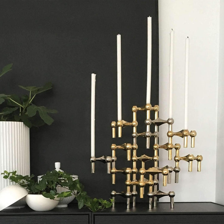 STOFF Nagel - Candle Holder - Solid Brass