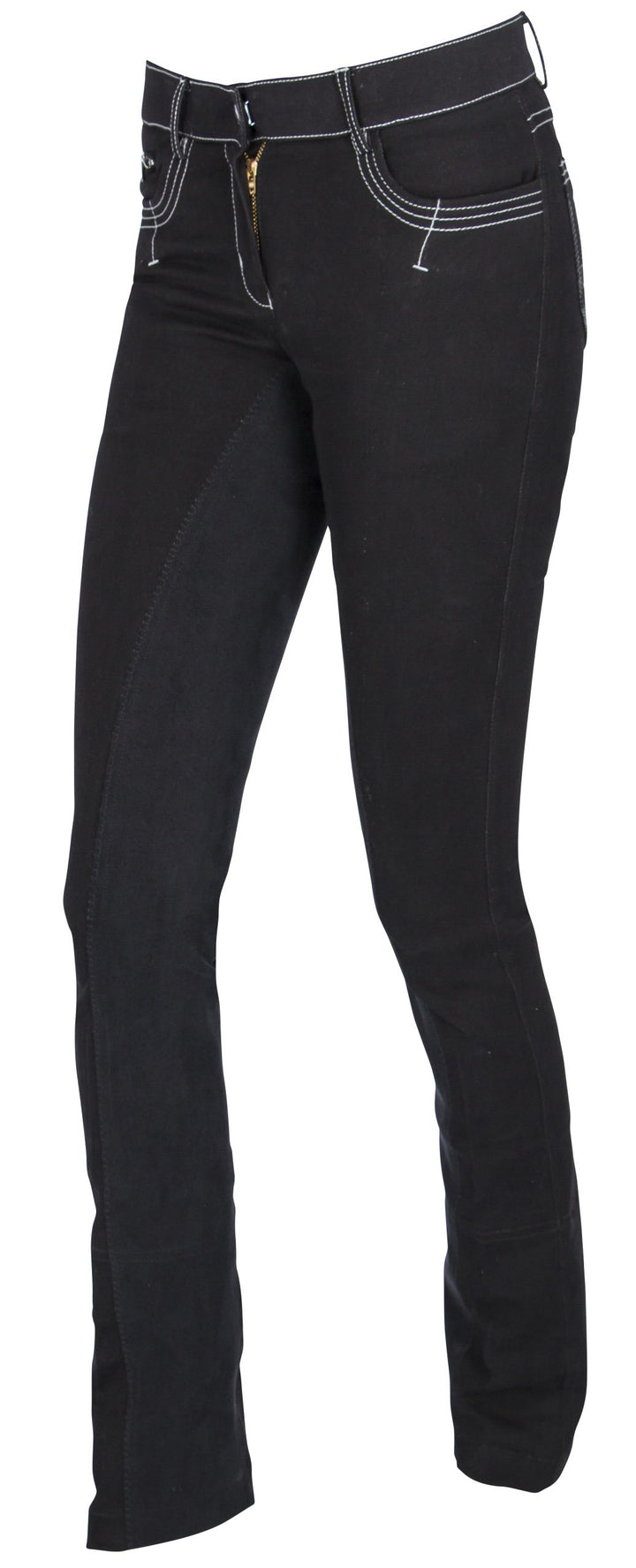 Covalliero Kerbl Reithose BasicPlus, Damen Jodhpurreithose Damenreithose 34-46 36 Schwarz, 36 Schwar