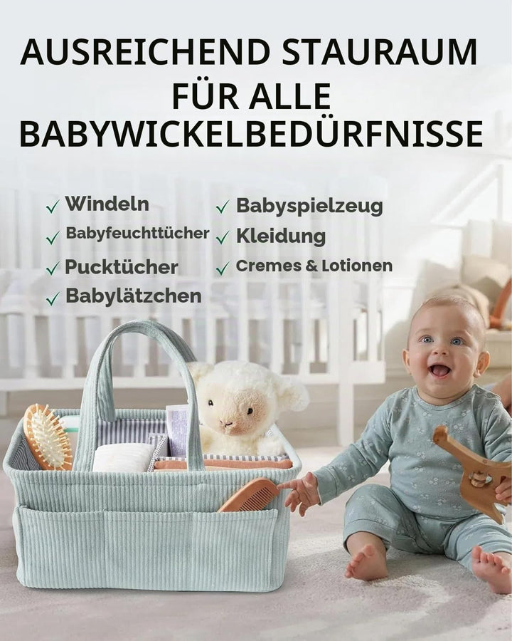 Wickeltasche, Windel-Organizer oder Aufbewahrung, tragbare Kinderzimmer-Aufbewahrung und Auto-Organi