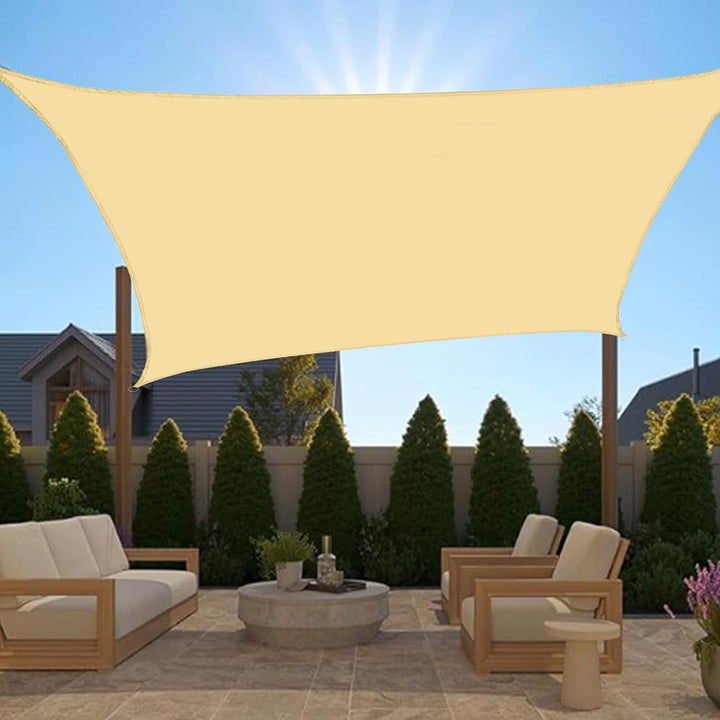 Sonnensegel Wasserdicht,Sonnensegel Rechteck 2x3m,Sonnenschutz Baldachin,Segel Baldachin,Rechteckige