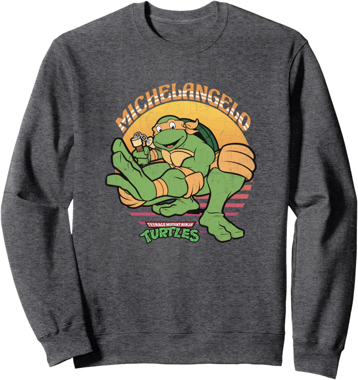 Teenage Mutant Ninja Turtles Michelangelo Sun Sweatshirt