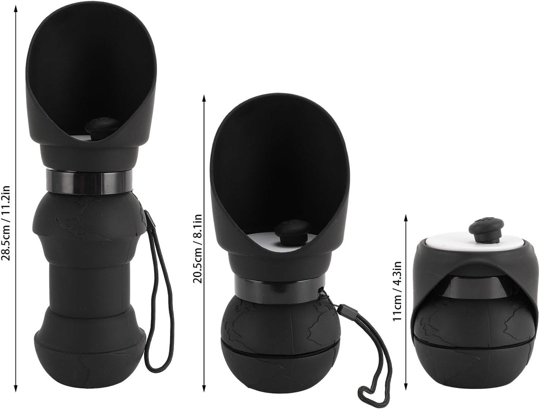 Tragbare Wasserflasche für Hunde, Silikon Faltbare Haustier Wassernapf, Wasserspender für Welpen, Ha