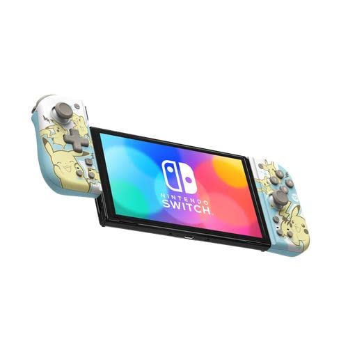 HORI Nintendo Switch Split Pad Compact (Pikachu &amp; Mimikyu) - Ergonomic Controller for Handheld Mode