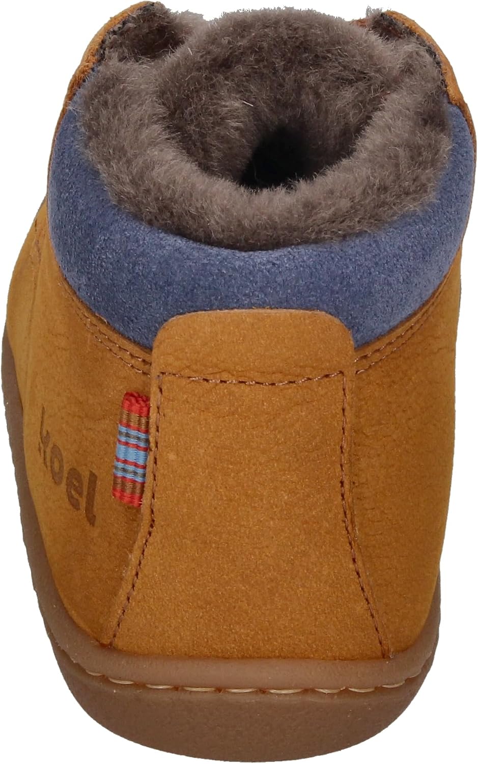 KOEL Barefoot Lauflernschuhe - Bill 2.0 Lambswool Cognac 20 EU Cognac, 20 EU Cognac