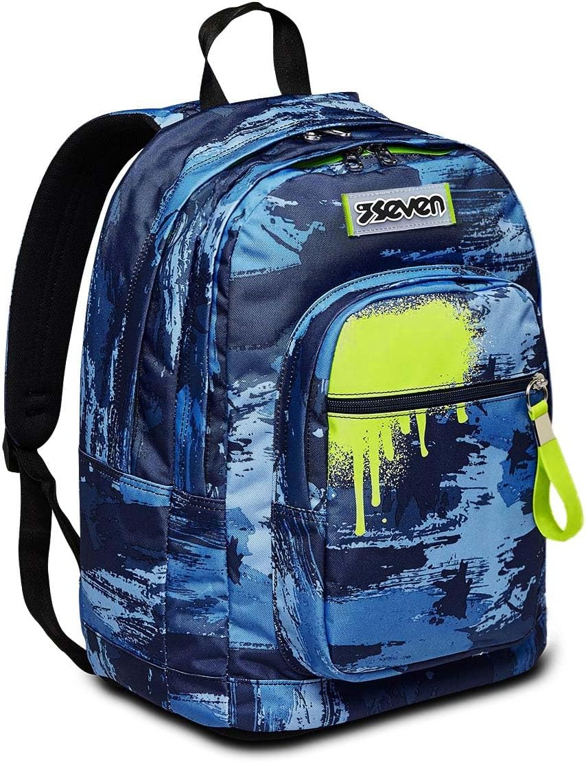 Seven Jungen Extra Fit Rucksack (1er Pack) Einheitsgrösse Dunkelblau, Einheitsgr&amp;