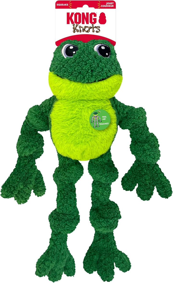 KONG Knotenfrosch mit innerem Seilskelett
