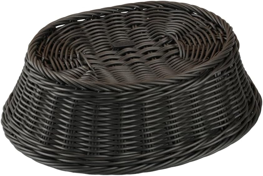 KESPER | Brot- und Obstkorb, 5er Pack, Material: Voll-Kunststoffgeflecht, Masse: 29,5 x 23 x 9,5cm,