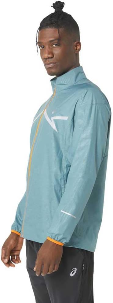 ASICS Herren Laufjacke LITE-SHOW foggy teal S