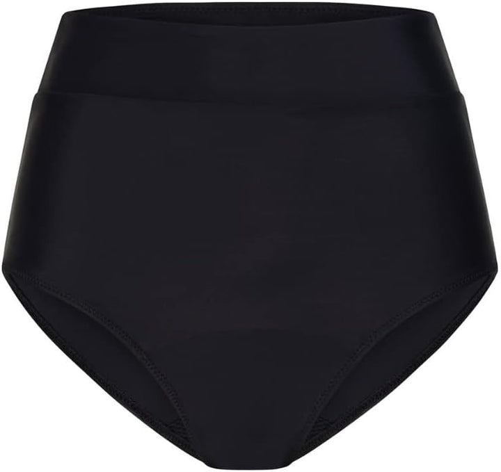 Modibodi Perioden-Swim Bikini High Waist Leicht 20 ml Schwarz 44 Schwarz, 44 Schwarz