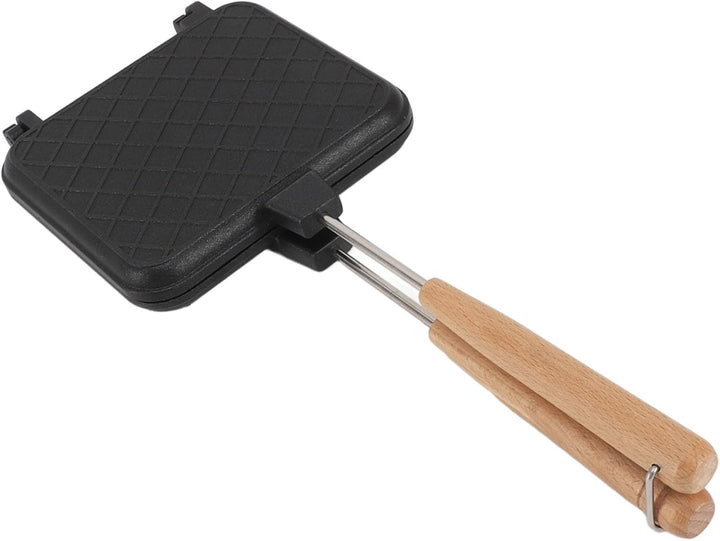 Doppelseitiger Sandwichmaker, Flip-Bratpfanne, Frühstückstoaster für Gasherd, Induktionsherd, 6,1 X
