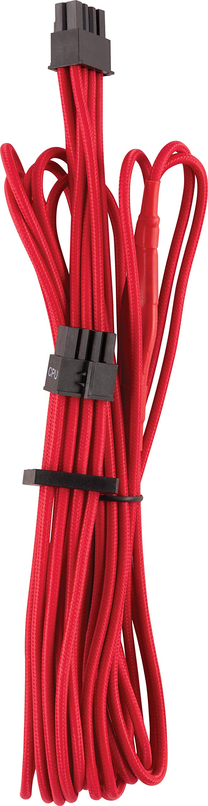 Corsair Premium Sleeved Netzteil EPS12V/ATX12V-Kabel Typ4 (Generation 4-Serie) Rot EPS12V/ATX12V Rot