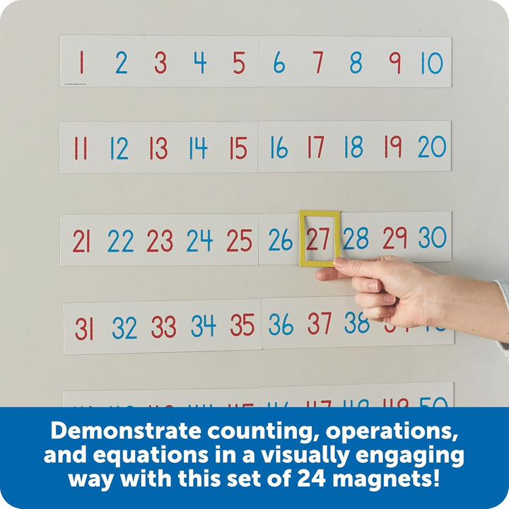 Learning Resources LER5194 MAGNETIC NUMBER LINE