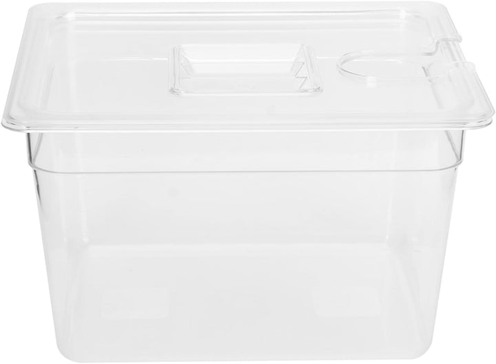 Sous-Vide-Behälter, Zusammenklappbar, Aufklappbar, 11 L, Präzisionskocher mit Deckel