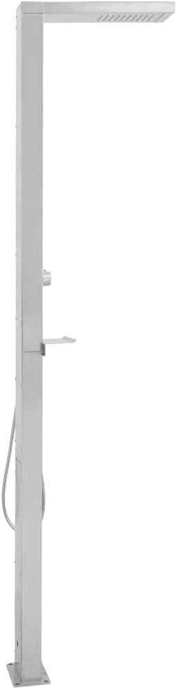 Generisch Gartendusche Edelstahl Quadratisch 10.97kg