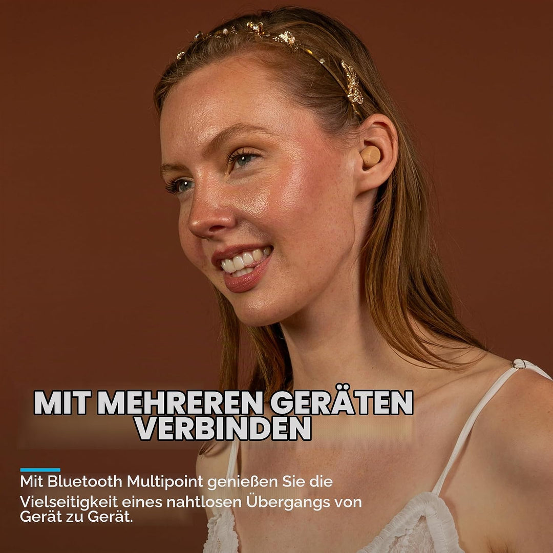 JLab JBuds Mini True Wireless Kopfhörer - Bluetooth 20+ Std., Tone 728N, 728N