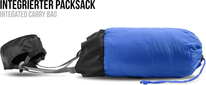 normani Ultralight Schlafsack Runty KOMPAKTE GRÖssE! 3D Mikrofaser Microtech Füllung, wasserdichter