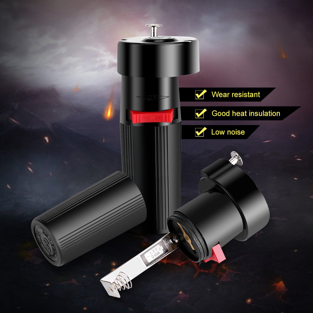 Omabeta Grillmotor Premium Metall ABS Hochwertiger Rotatormotor Gute Wärmeisolierung Grillmotor Batt