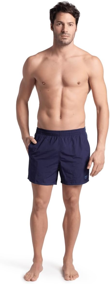 ARENA Herren Bywayx R Swim Trunks S Navy-turquoise, S Navy-turquoise