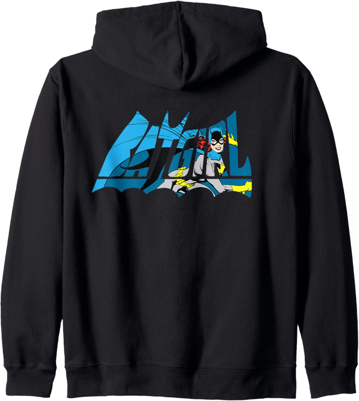 DC Batgirl Logo Charakter Kapuzenjacke