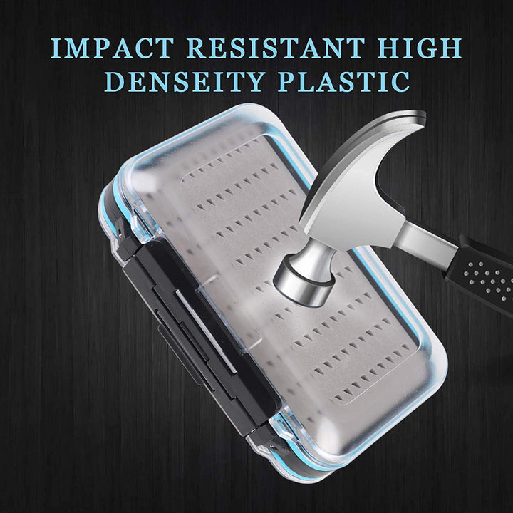 sprinton Maximumcatch Fliegenfischen Box Doppelseite wasserdichte Fliegenbox Easy-Griff-Schaum Flieg