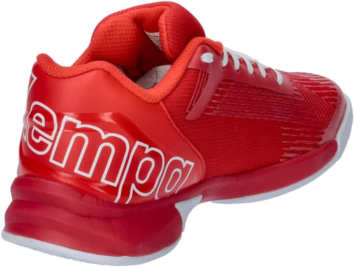 Kempa Unisex Attack Three 2.0Handballschuhe, Sportschuhe, Turnschuhe 44.5 EU Rot, 44.5 EU Rot