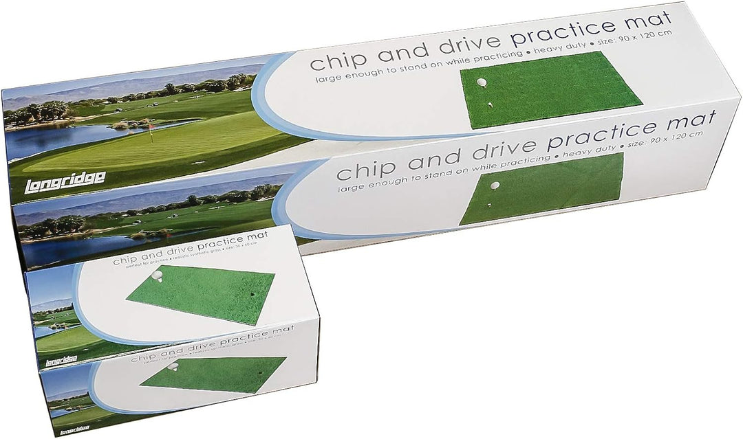 Longridge Deluxe Golf Practice Mat 3x4 Feet Grun, 3x4 Feet Grun