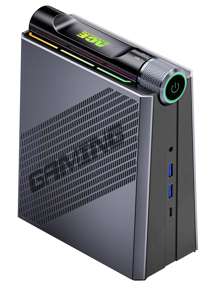 ACEMAGIC Warlord Mini AM08PRO Mini PC, AMD R7 8845HS (bis zu 4,9 GHz) Radeon 780M, 32GB DDR5 RAM 1TB