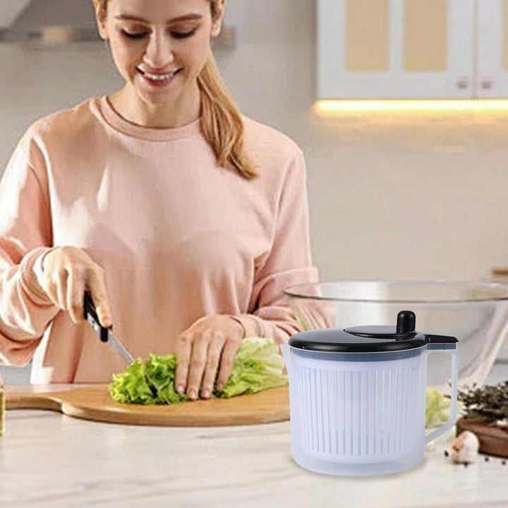 Fruit Vegetable Spinner, Salad Dryer Spinner, Kitchen Fruit Washer, Multifunctional Salad Spinner, V