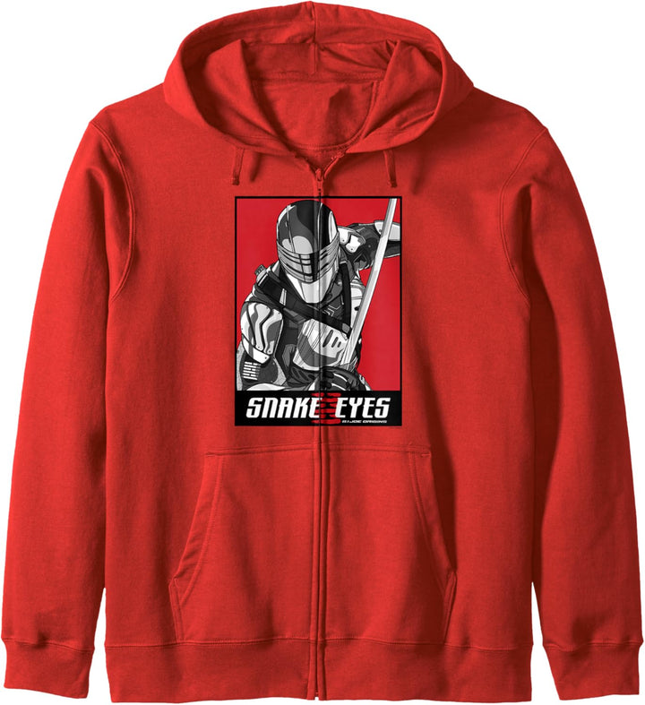Snake Eyes Minimal Snake Eyes Box Kapuzenjacke
