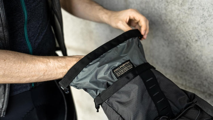 Ulac Satteltasche RADTAIL GT PRO (8,8 L) schwarz - Onyx