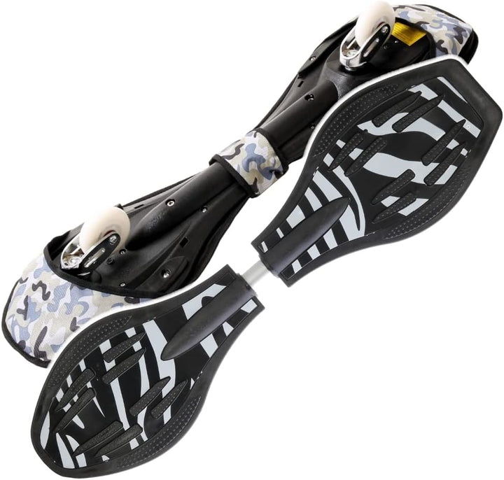 FunTomia Waveboard Original ABEC9 Kugellager inkl. Tasche - Bis 120kg - (Verschiedene Farbdesigns) Z
