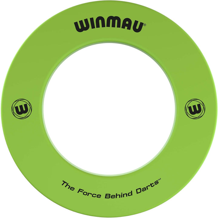 WINMAU Unisex – Erwachsene Printed Dartboard Surround Standard Green, Standard Green