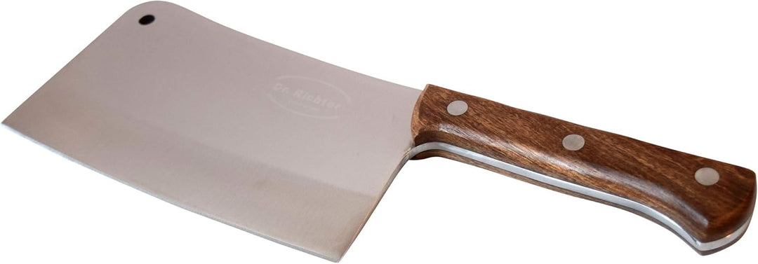 Dr. Richter Schweres Hackmesser (ca. 1100 g) mit extradicker Klinge (5 mm) Metzgerbeil