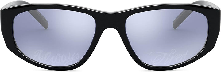 Arnette Herren 0AN4269 Sonnenbrille, Black/Blue Silver, 54