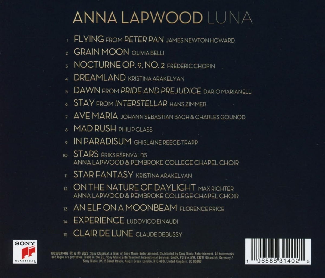 Luna, Audio-CD