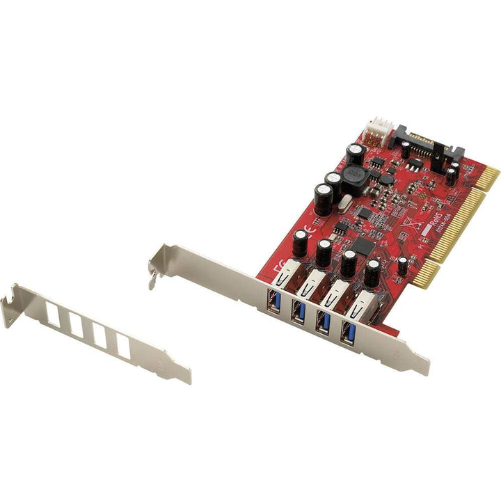 Renkforce 4 Port USB 3.2 Gen 1-Controllerkarte USB-A PCI
