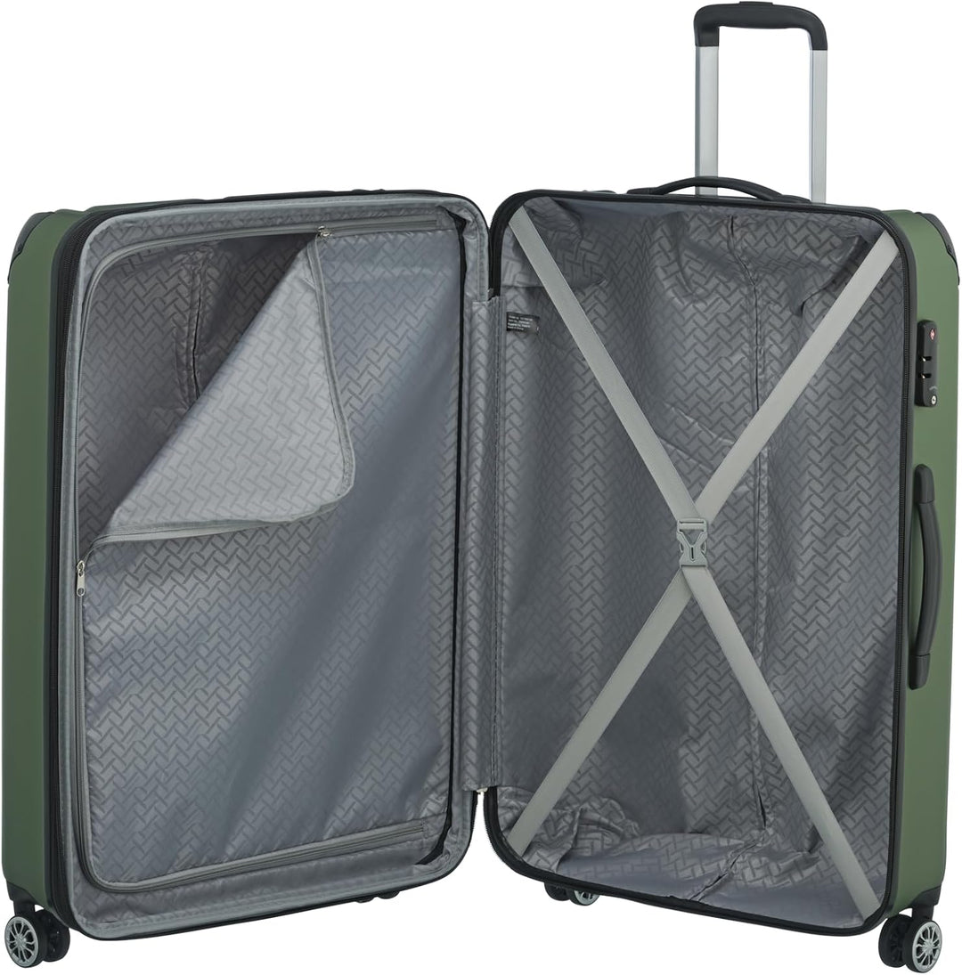 Travelite City 4-Rollen Kofferset 2tlg. Marine Einheitsgrösse