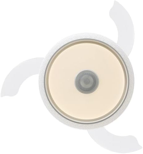 Deckenventilator 42 Zoll Weiss mit RGB LED &amp; Lautsprecher, APP Steuerung