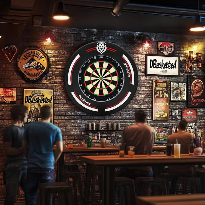 Dartscheibe Dart ZubehöR-Dart Surround Eva,Dartscheibe Schutzring FüR Verpasste WüRfe,Einfache Monta