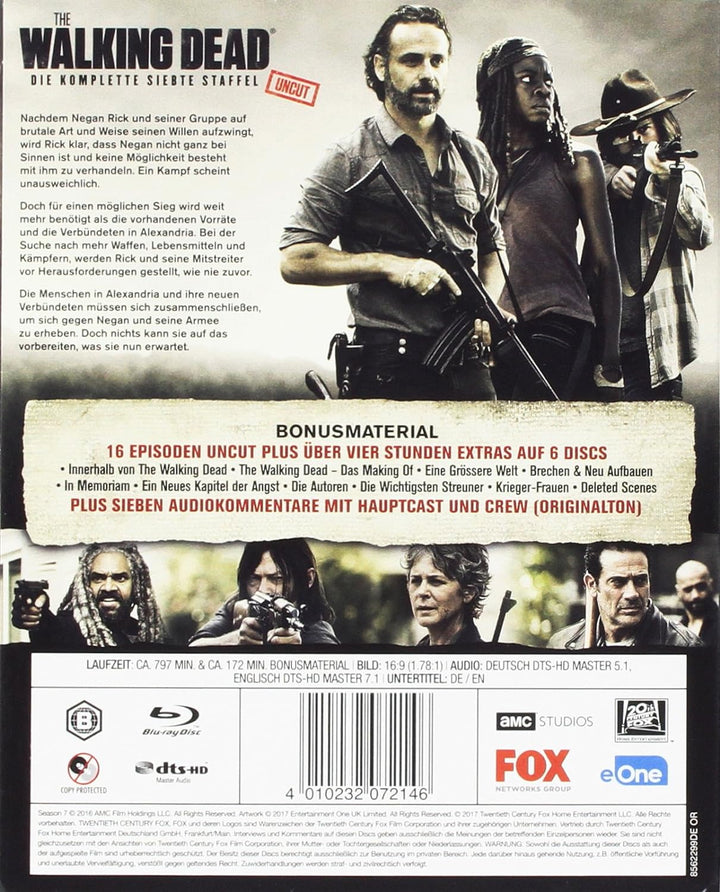 The Walking Dead - Die komplette siebte Staffel [Blu-ray], Blu-ray
