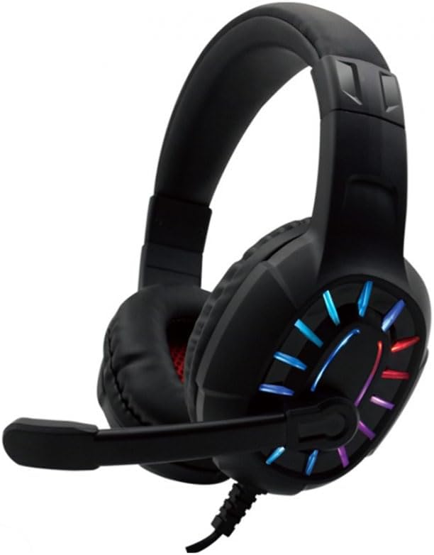 PRENDELUZ Gaming-Kopfhörer, USB-Anschluss, für Spiele, Klangqualität, Mikrofon