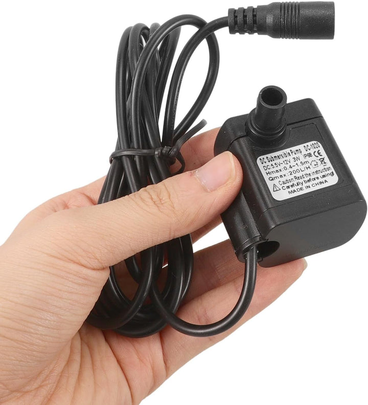 Leise Kleine Tauchpumpe für Springbrunnen Dc 4.5v-12v 3w