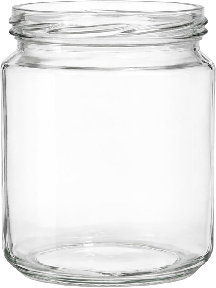 Vitrea 12x Marmeladengläser 275 ml - mit Deckel Obst TO 66 - Einmachgläser zum befüllen mit Schraubd